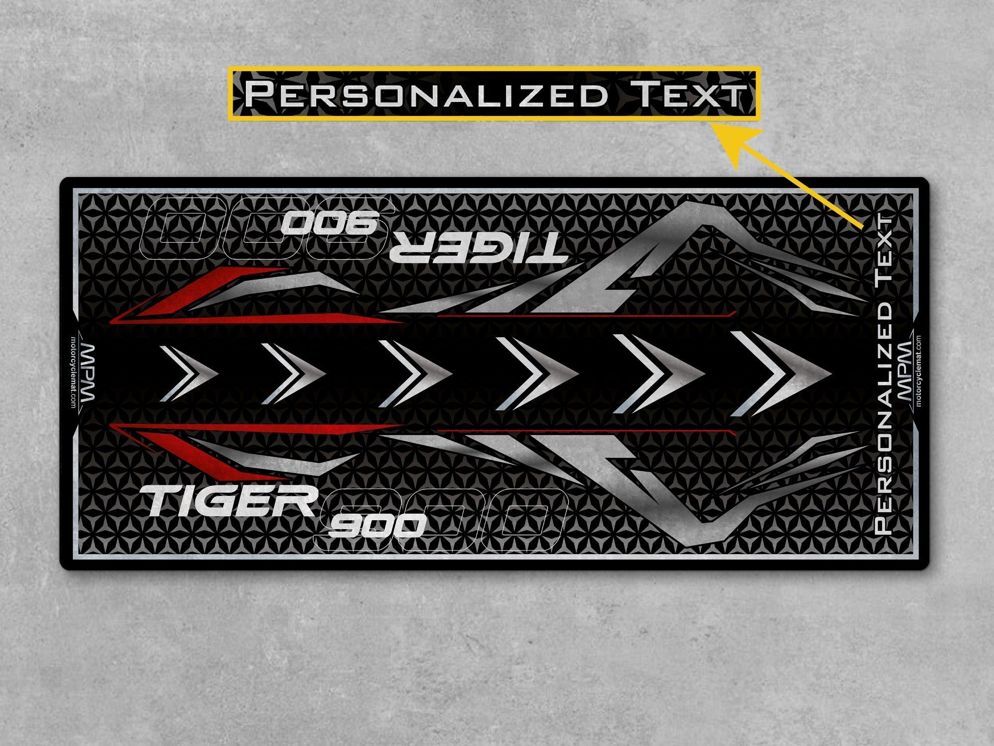 MPM Motorcycle Mat for Tiger 900 - U1302