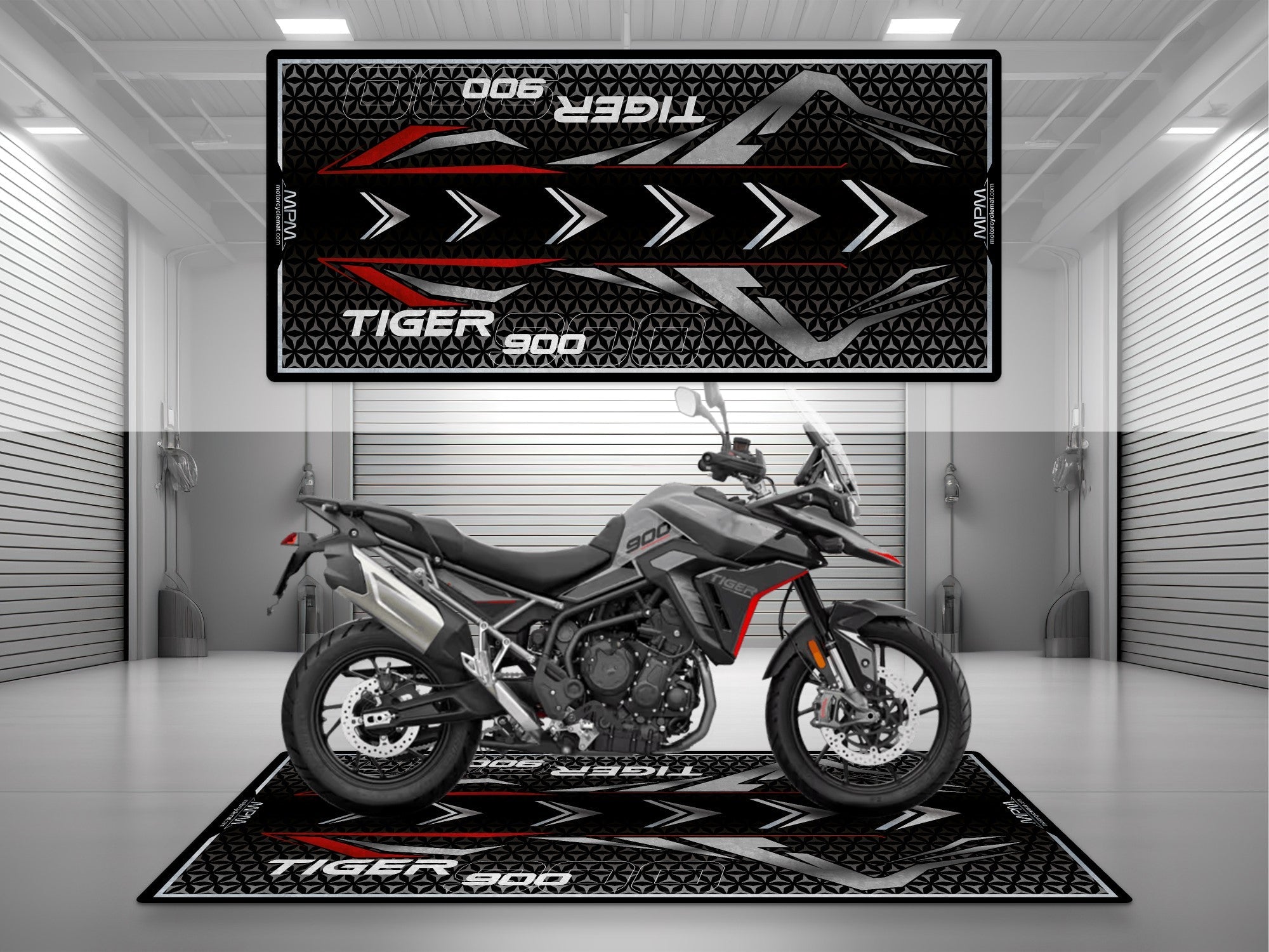 MPM Motorcycle Mat for Tiger 900 - U1302