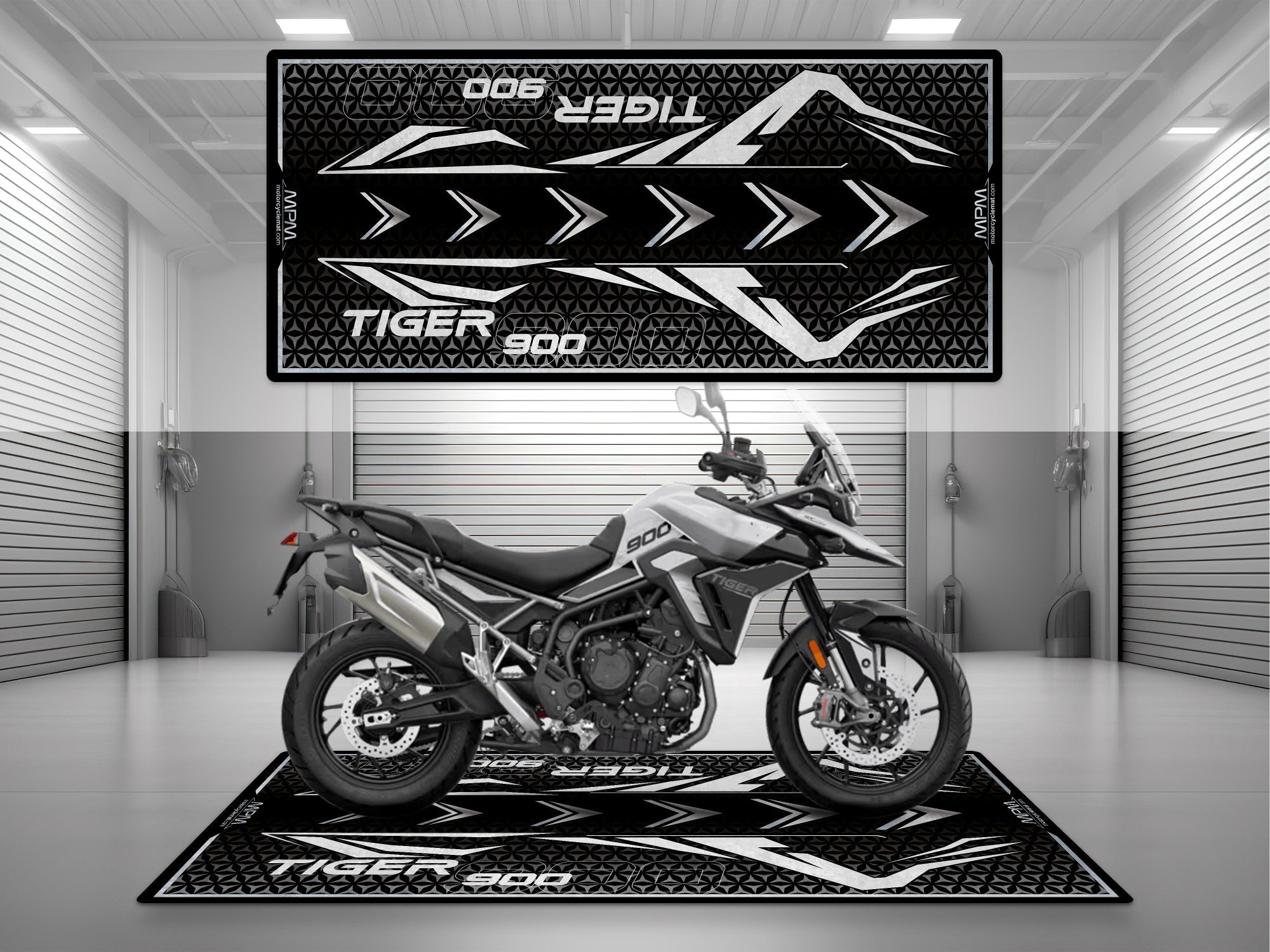 MPM Motorcycle Mat for Tiger 900 - U1302