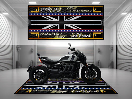 MPM Motorcycle Mat for Rocket 3 GT (Evel Knievel) - U1308