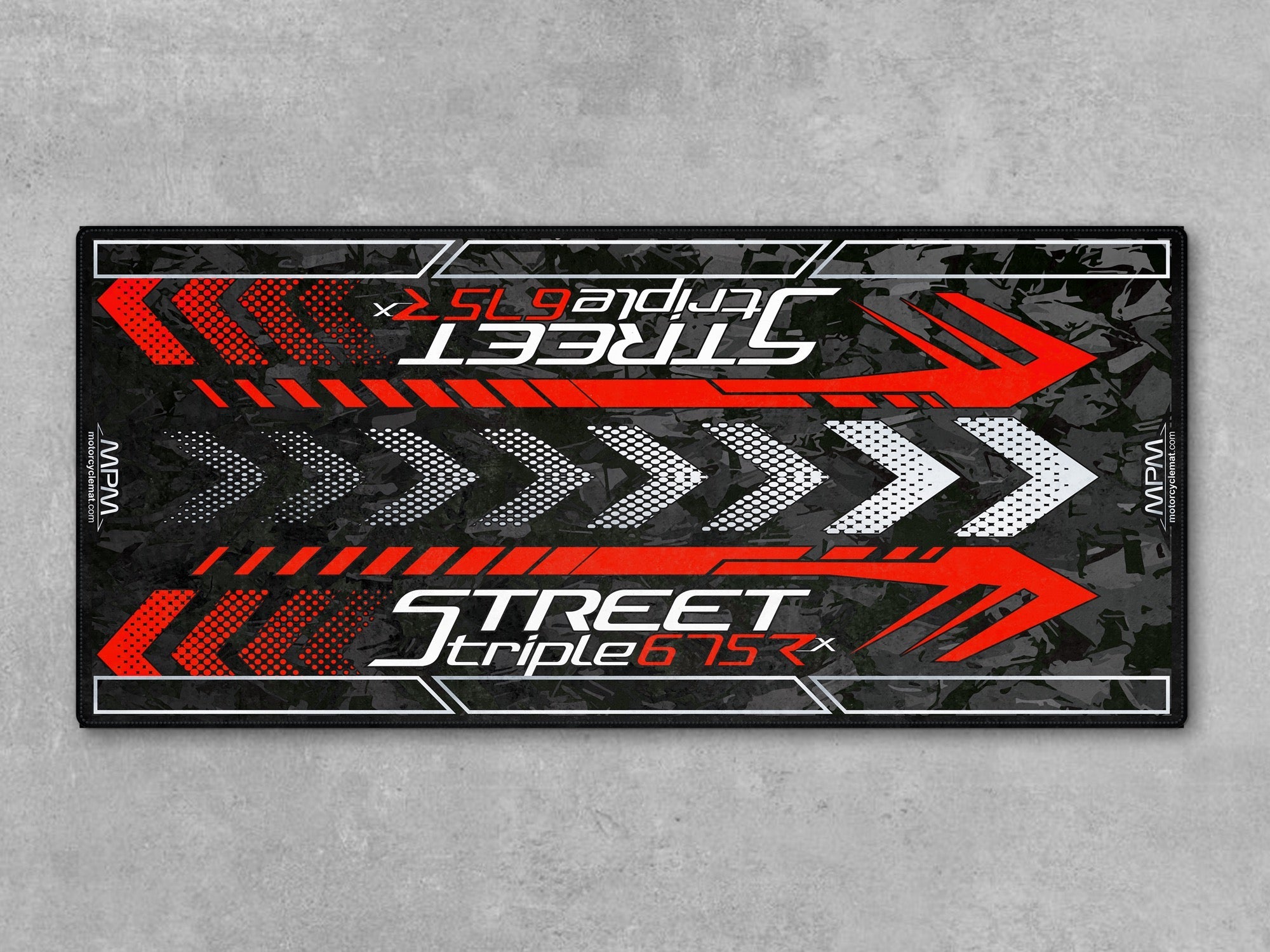 MPM Motorcycle Mat for Speed Triple 675 RX - U1310