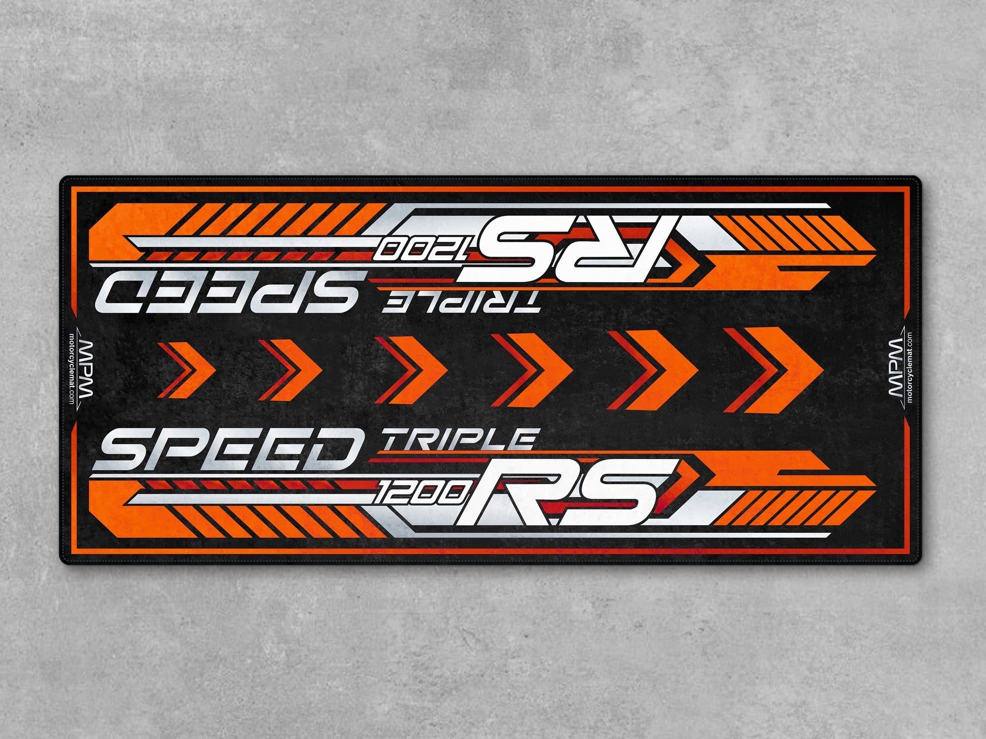 MPM Motorcycle Mat for Speed Triple 1200 RS - U1303