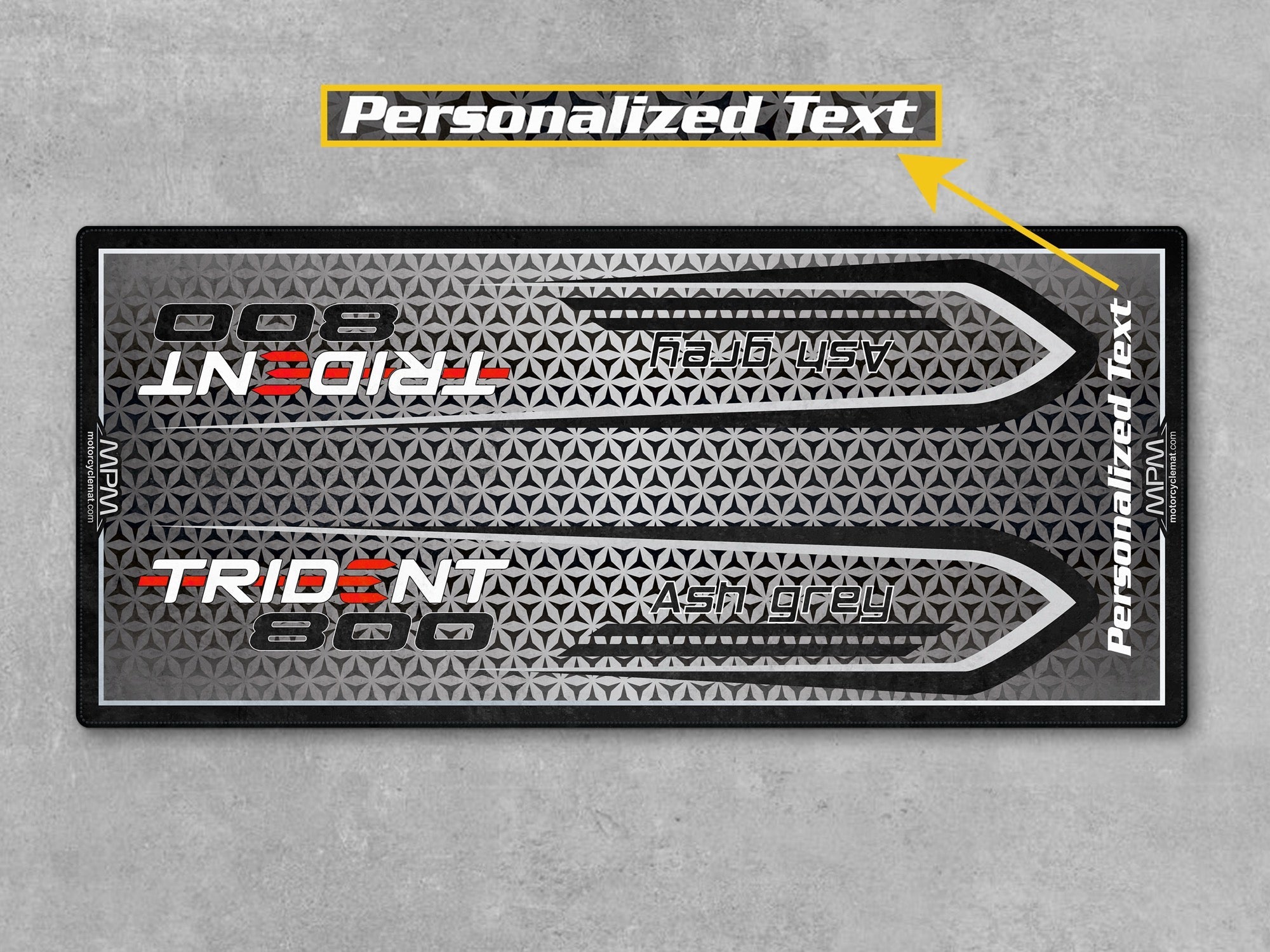 MPM Motorcycle Mat for Triumph Trident 800 - U1311