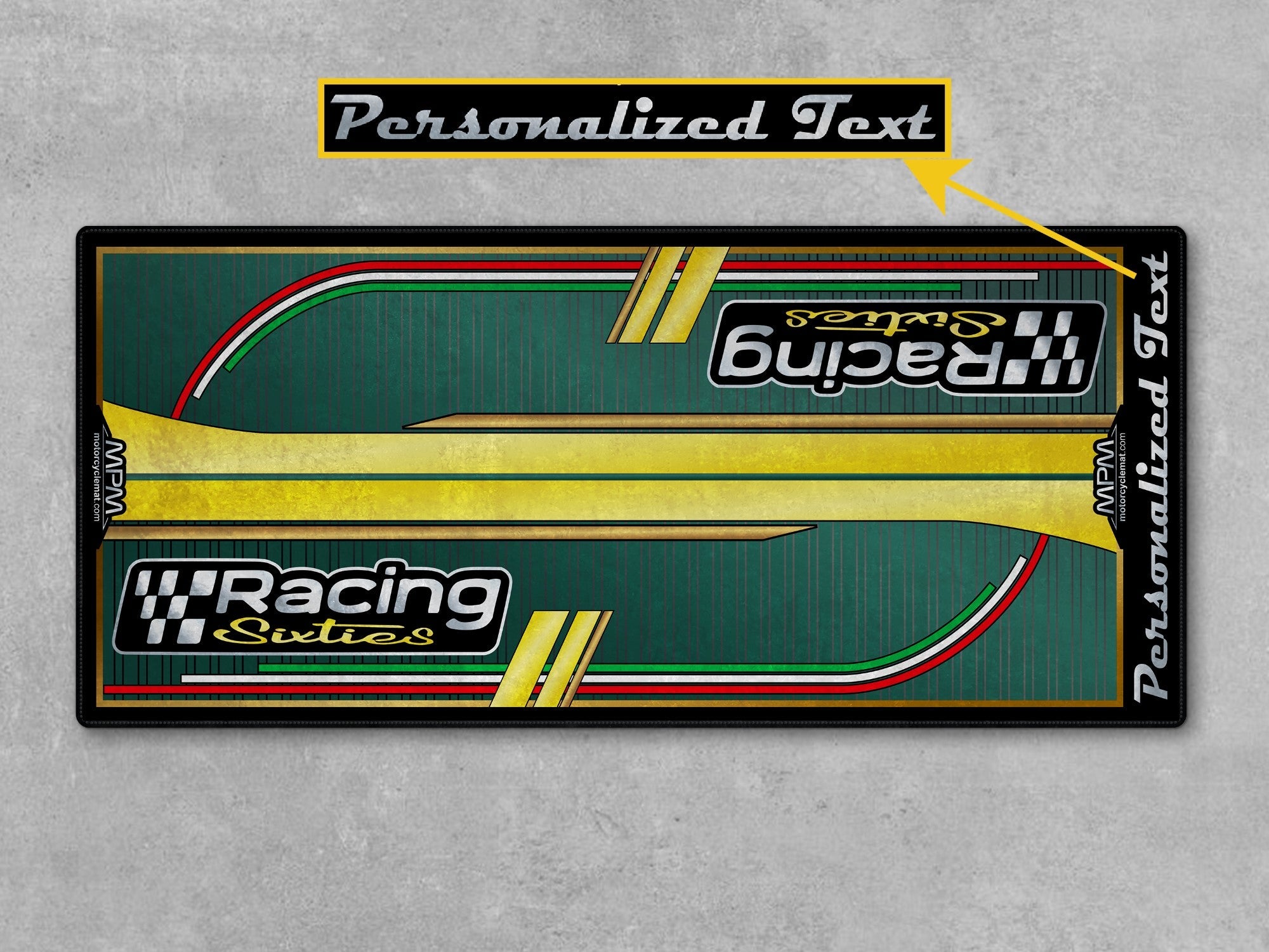 MPM Motorcycle Mat for Vespa Racing Sixties - U1103