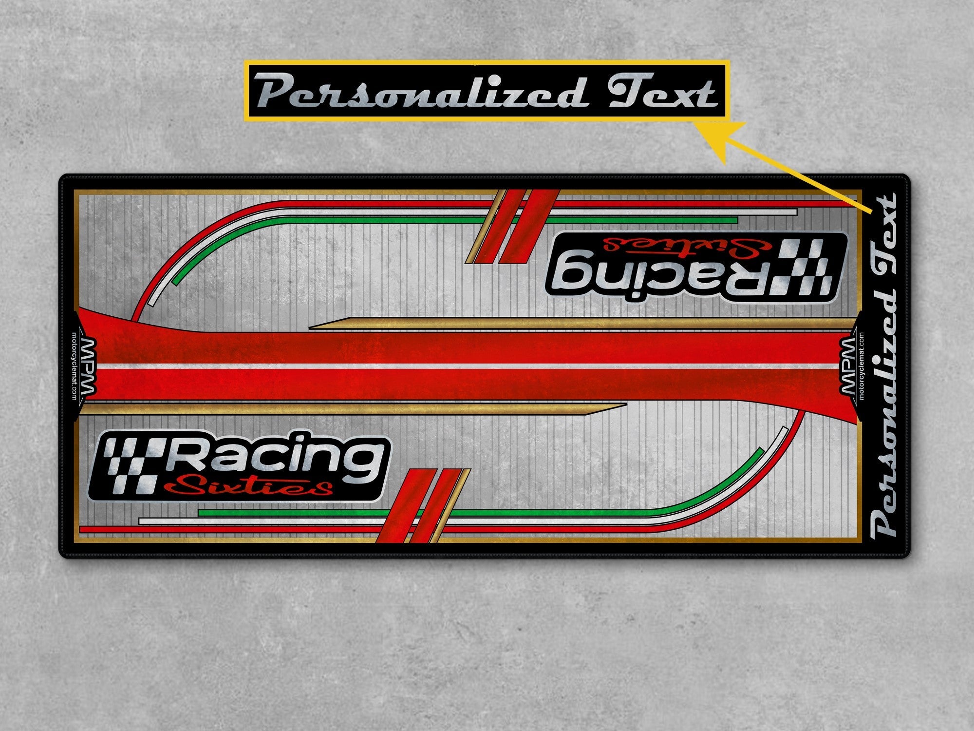 MPM Motorcycle Mat for Vespa Racing Sixties - U1103