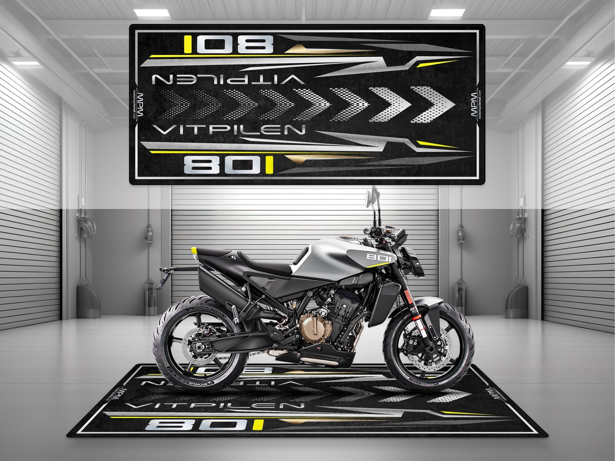 MPM Motorcycle Mat for Husqvarna Vitpilen 801 - MM4225