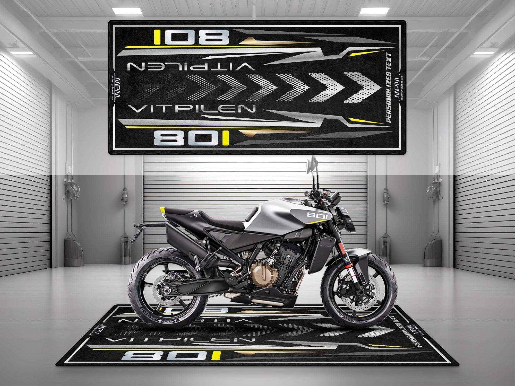 MPM Motorcycle Mat for Husqvarna Vitpilen 801 - MM4225