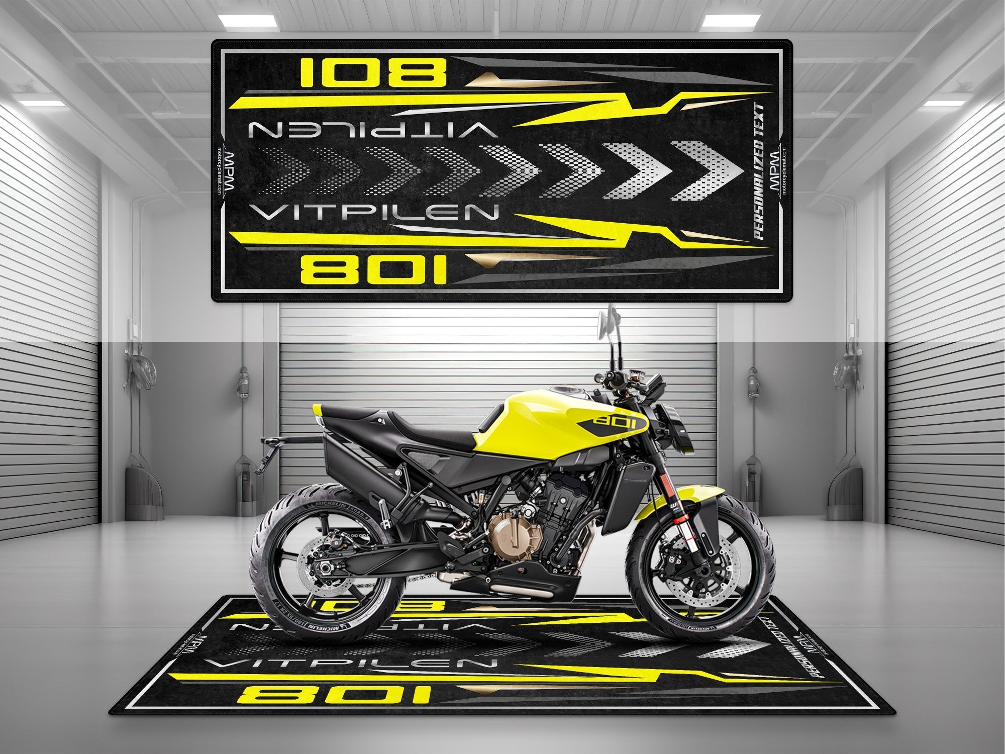 MPM Motorcycle Mat for Husqvarna Vitpilen 801 - MM4225