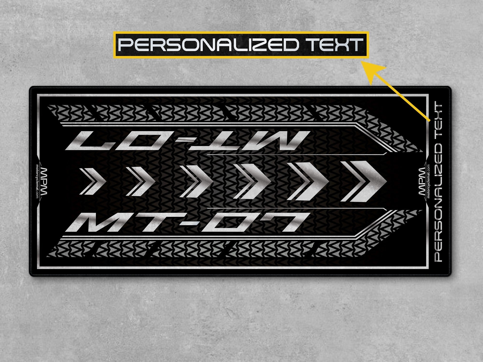 MPM Motorcycle Mat for Yamaha MT-07 - U1401