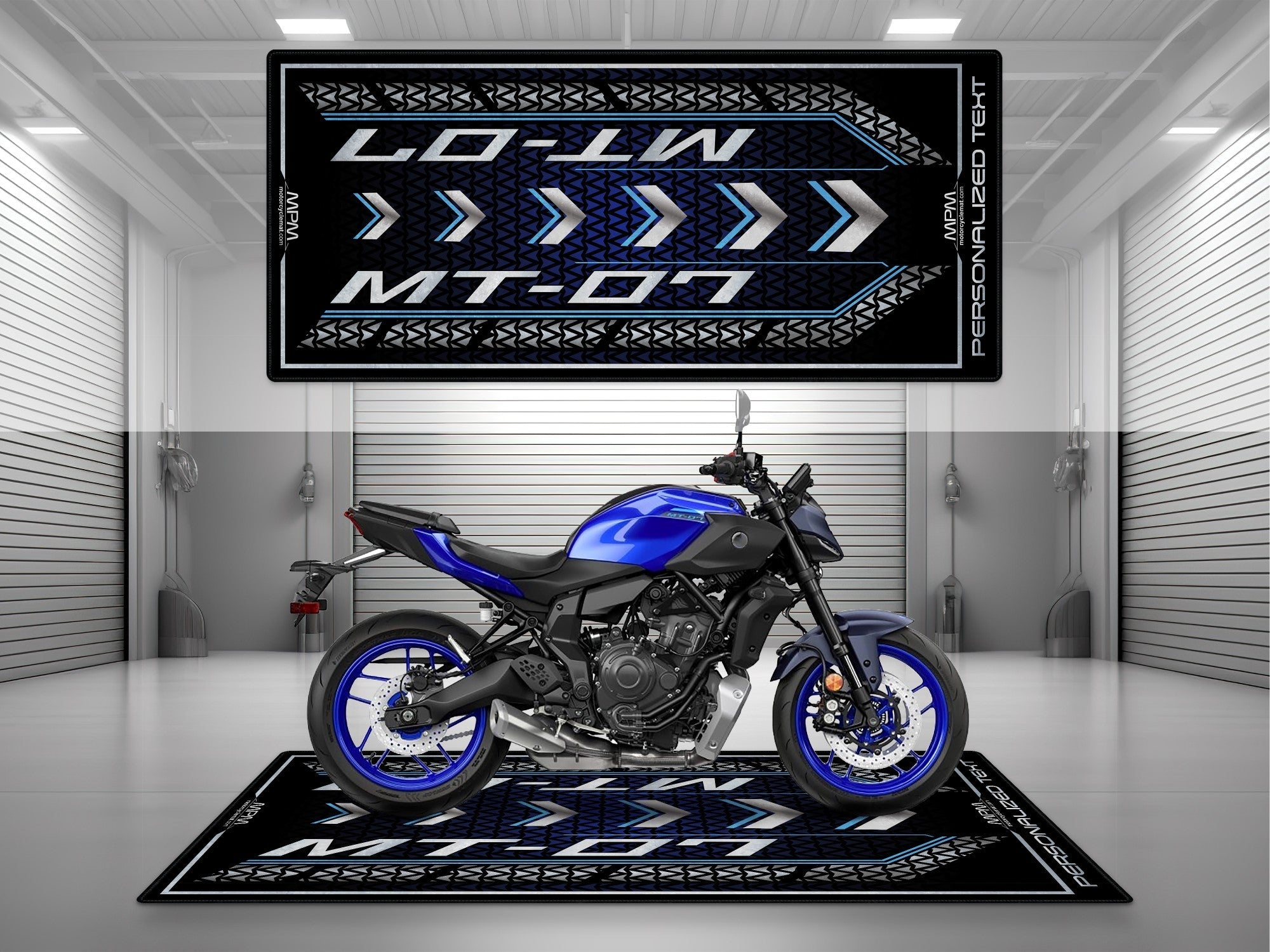 MPM Motorcycle Mat for Yamaha MT-07 - U1401