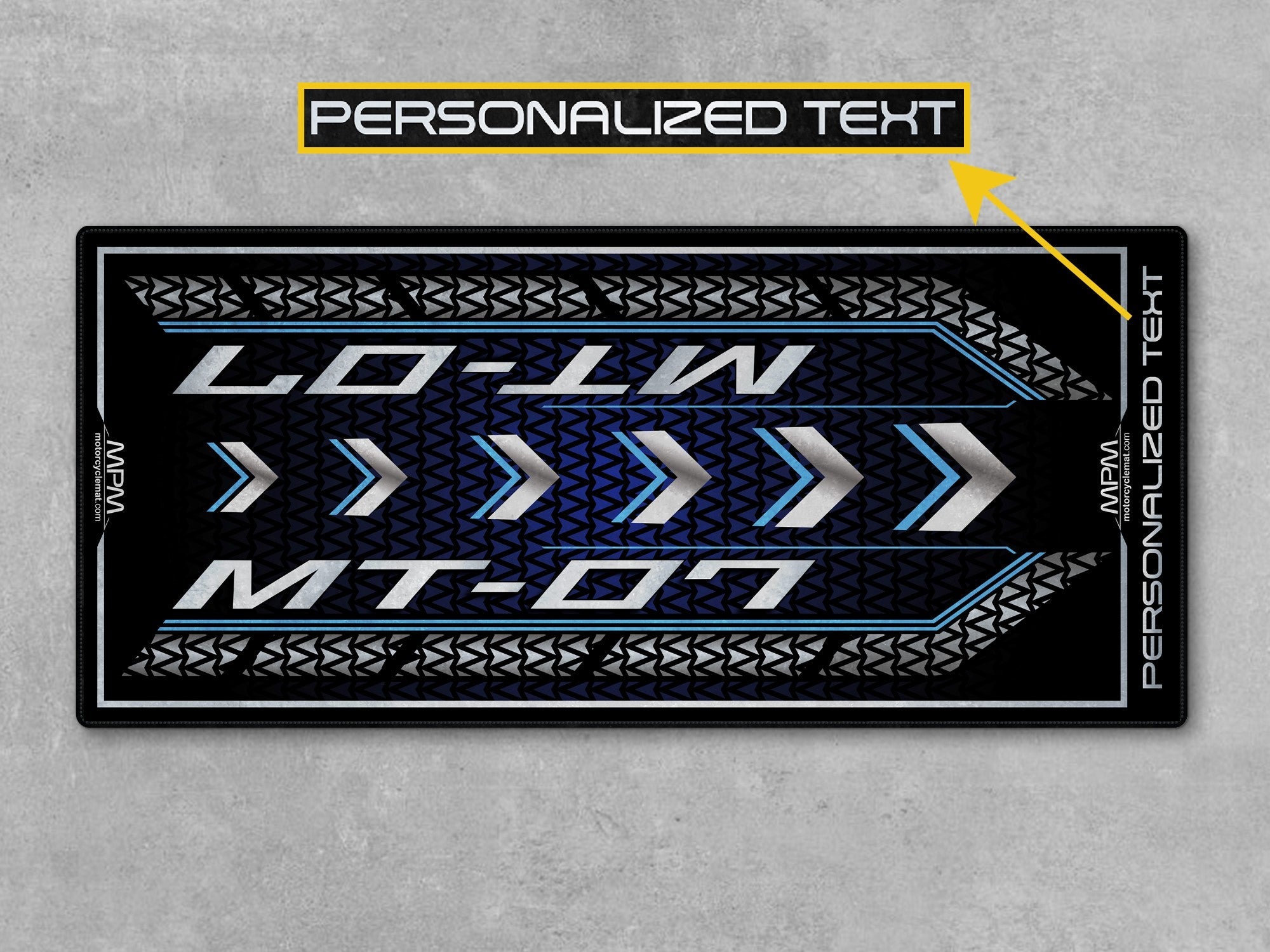 MPM Motorcycle Mat for Yamaha MT-07 - U1401