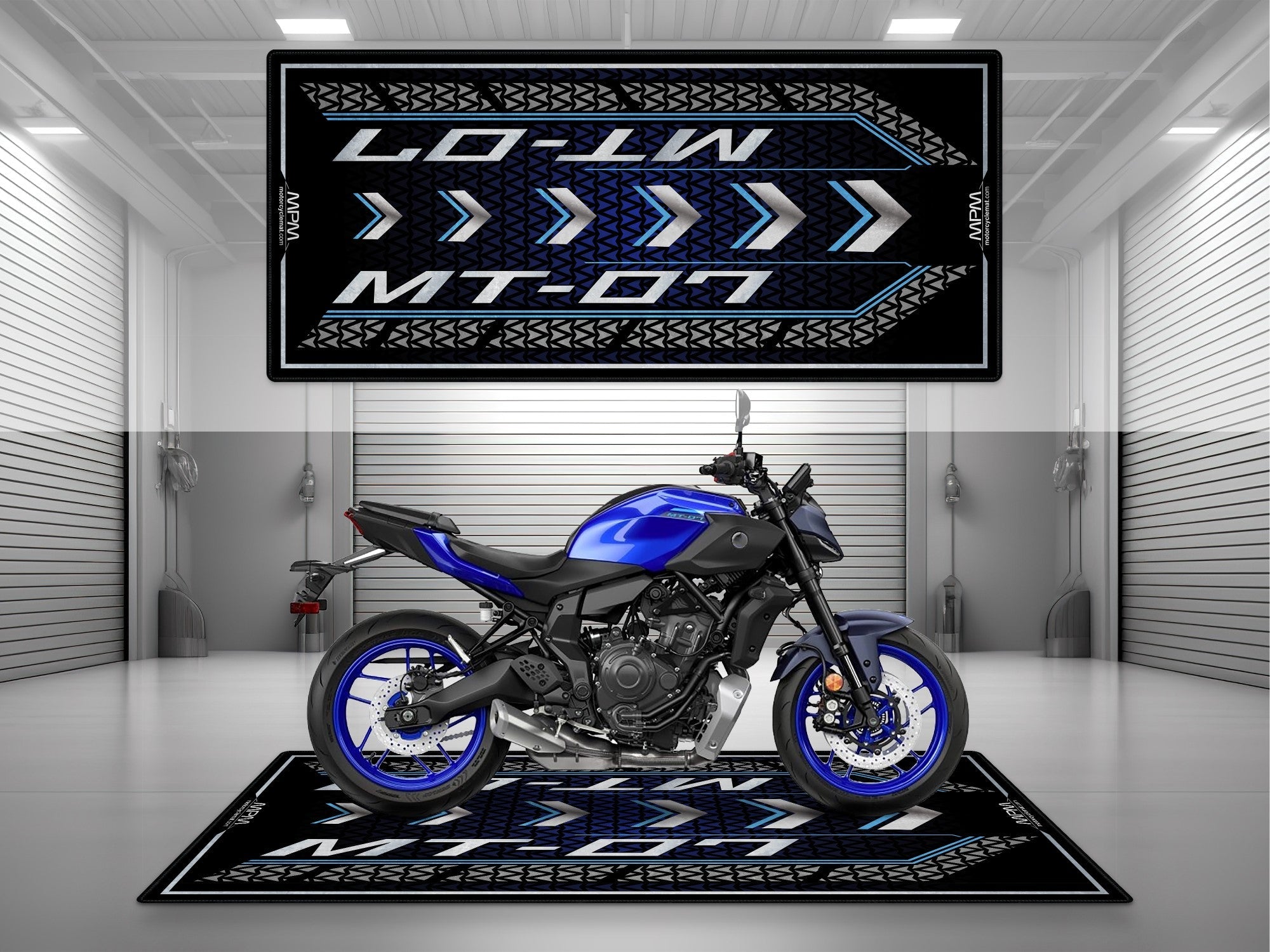 MPM Motorcycle Mat for Yamaha MT-07 - U1401
