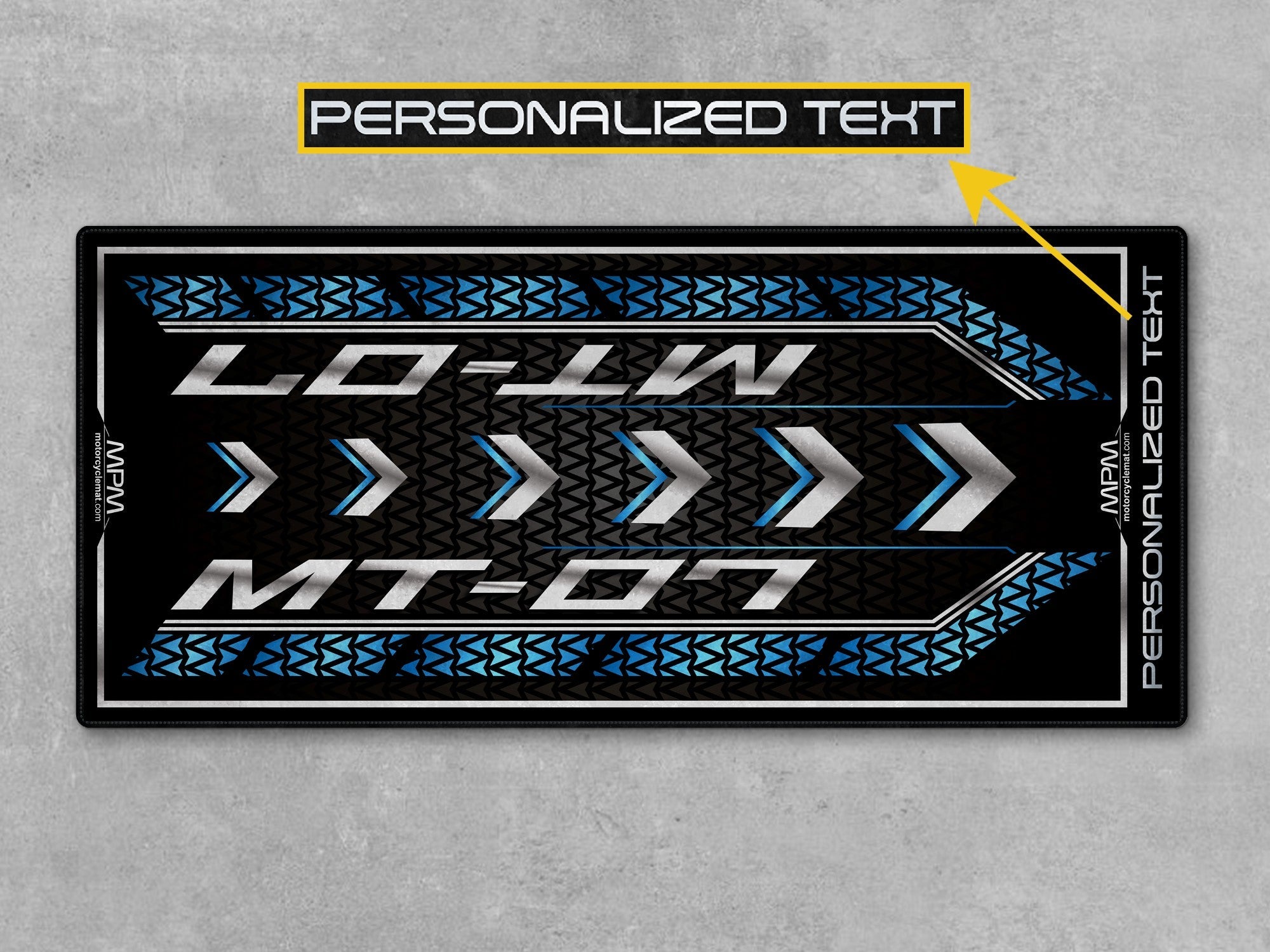 MPM Motorcycle Mat for Yamaha MT-07 - U1401