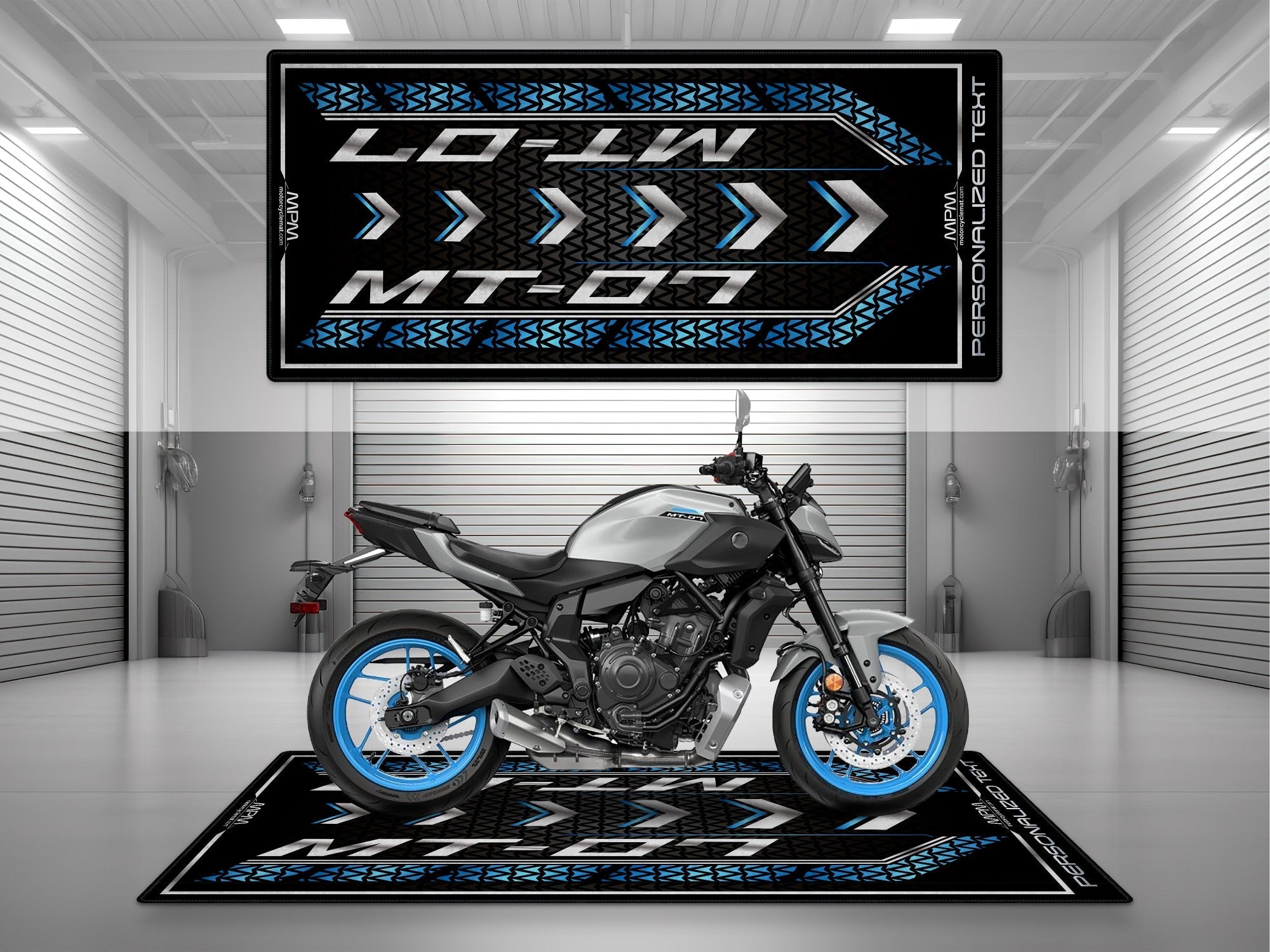 MPM Motorcycle Mat for Yamaha MT-07 - U1401