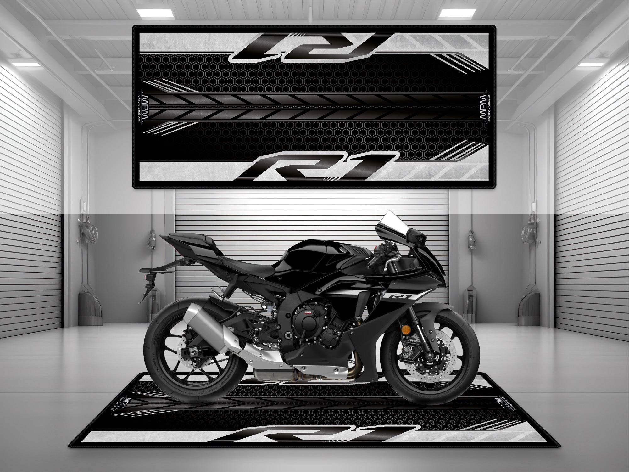 MPM Motorcycle Mat for Yamaha R1 - U1403