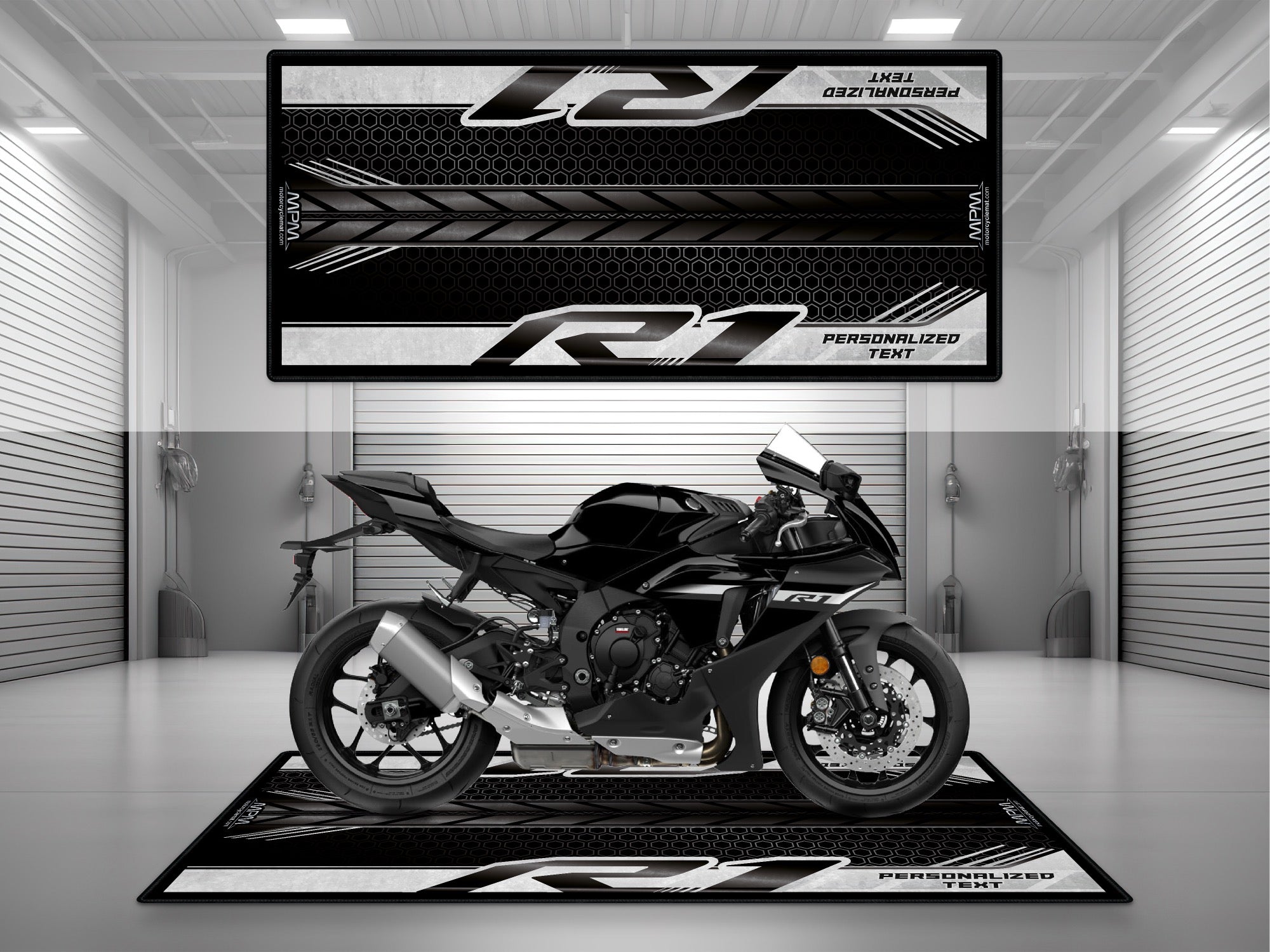 MPM Motorcycle Mat for Yamaha R1 - U1403