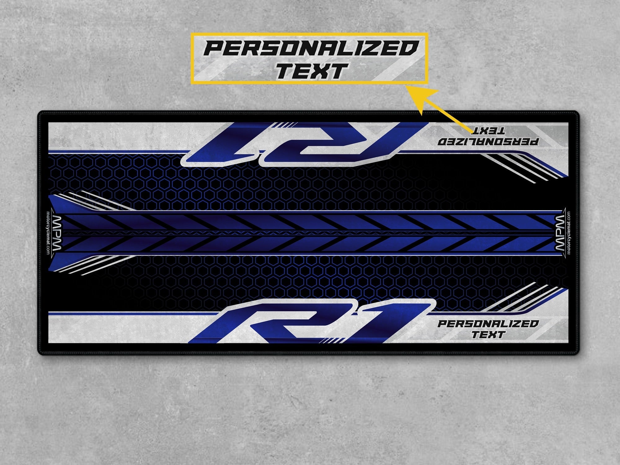 MPM Motorcycle Mat for Yamaha R1 - U1403