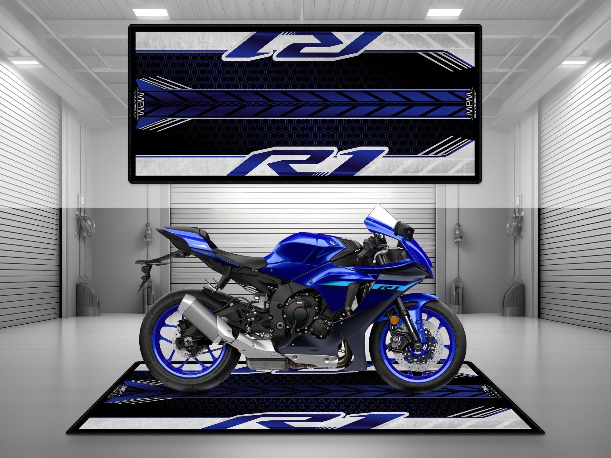 MPM Motorcycle Mat for Yamaha R1 - U1403