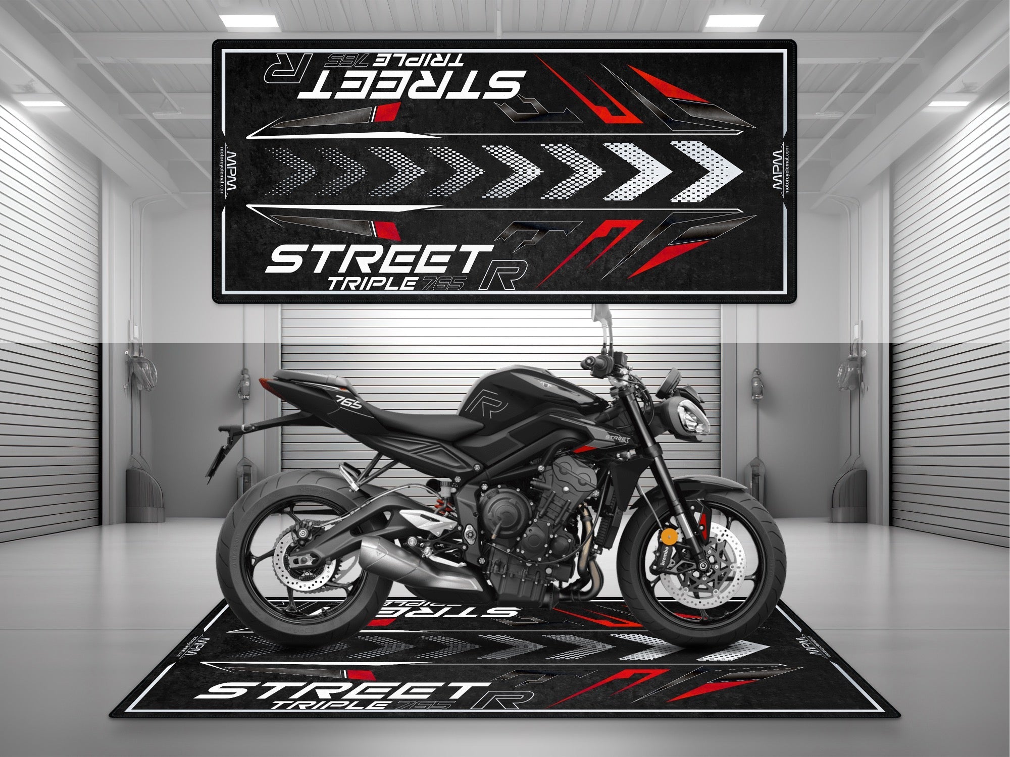 MPM Motorcycle Mat for Street Triple 765 R | 2026 - U1313