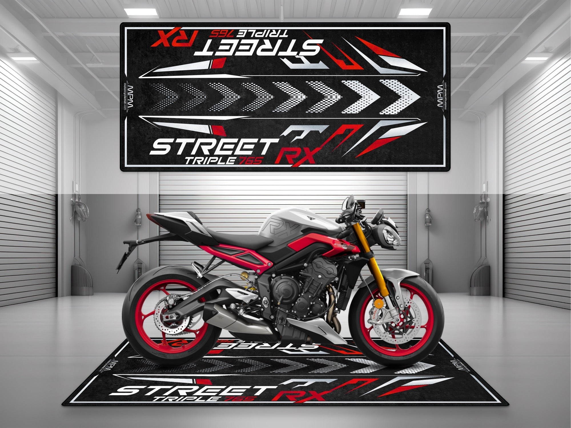 MPM Motorcycle Mat for Street Triple 765 RX | 2026 - U1312