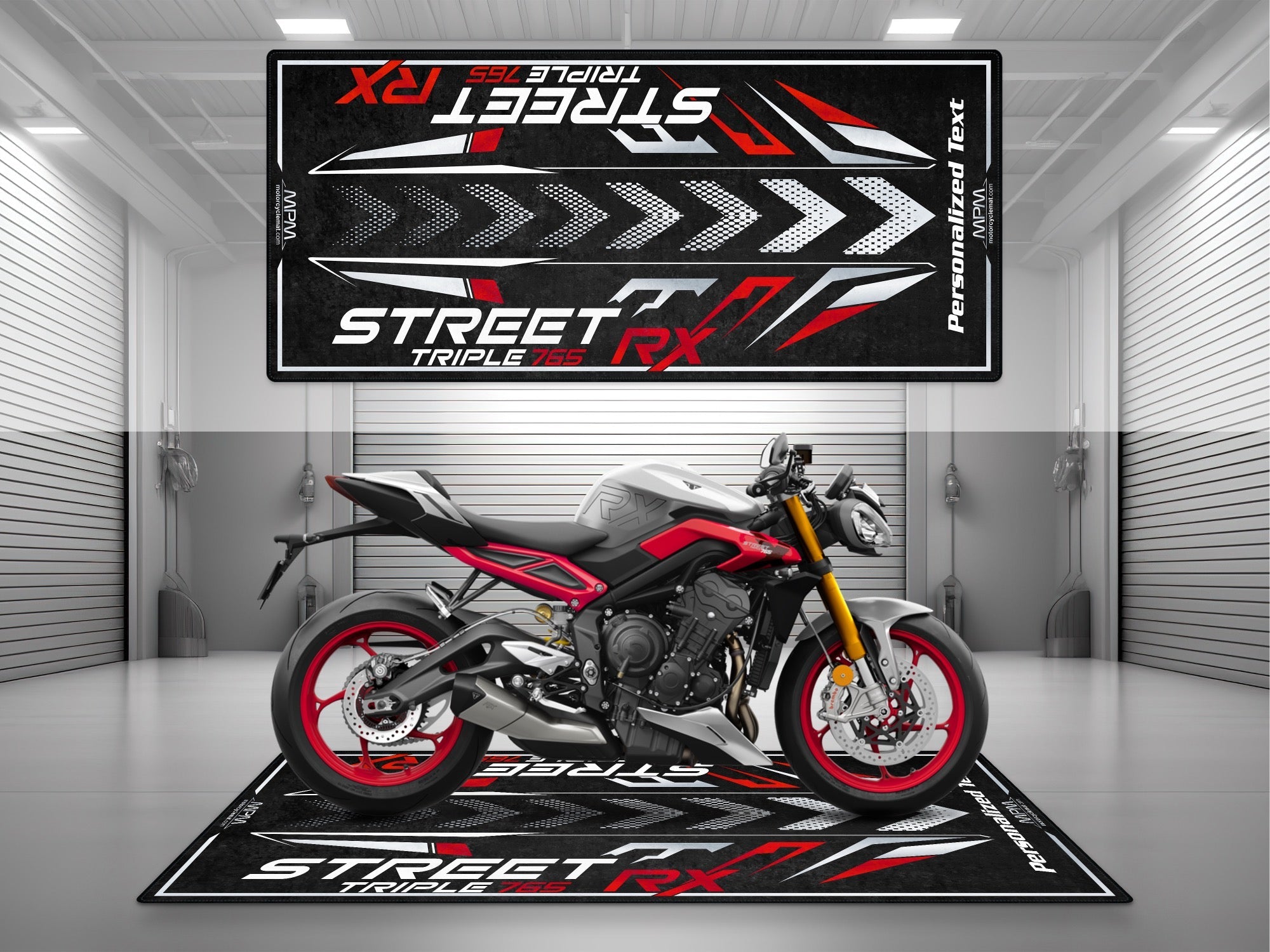 MPM Motorcycle Mat for Street Triple 765 RX | 2026 - U1312