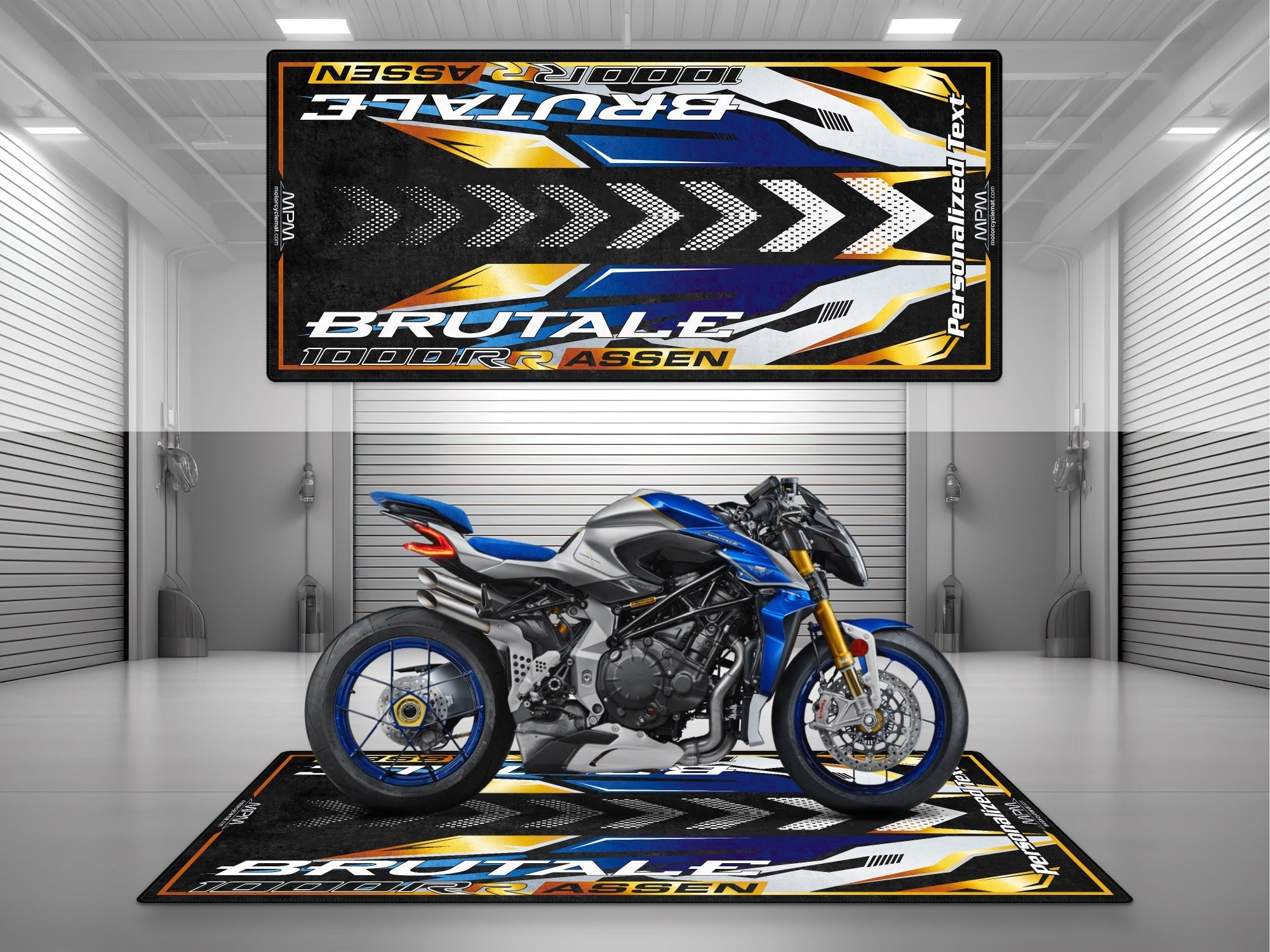 MPM Motorcycle Mat for MV Agusta Brutale 1000RR Limited - U1510