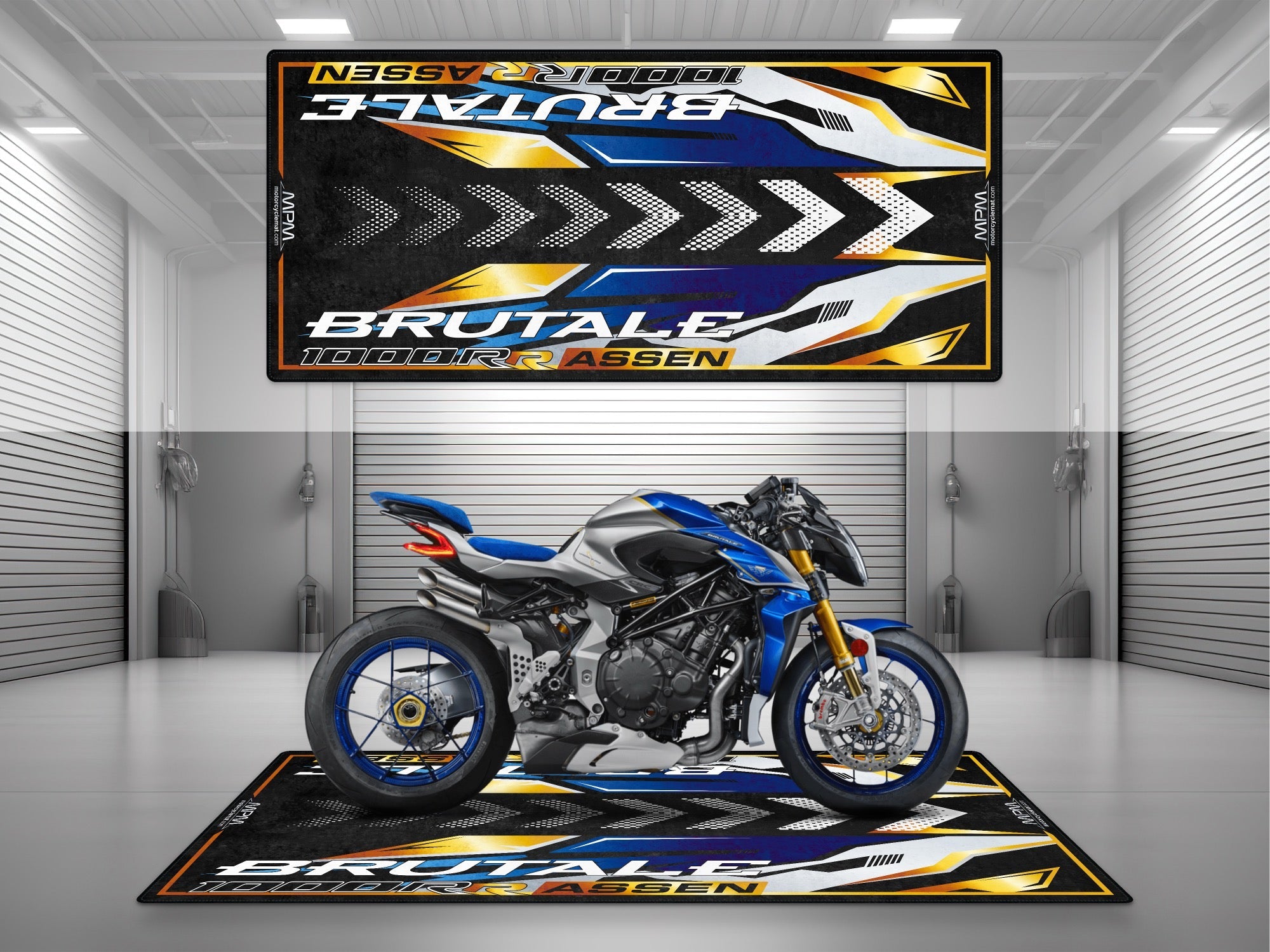 MPM Motorcycle Mat for MV Agusta Brutale 1000RR Limited - U1510