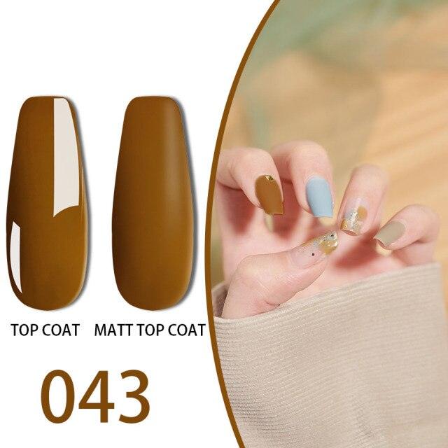 New Fashion Colorful Nail Gel Polish Glossy Matte High Effect Modern Manicure Design For Nails For Girls and Women
