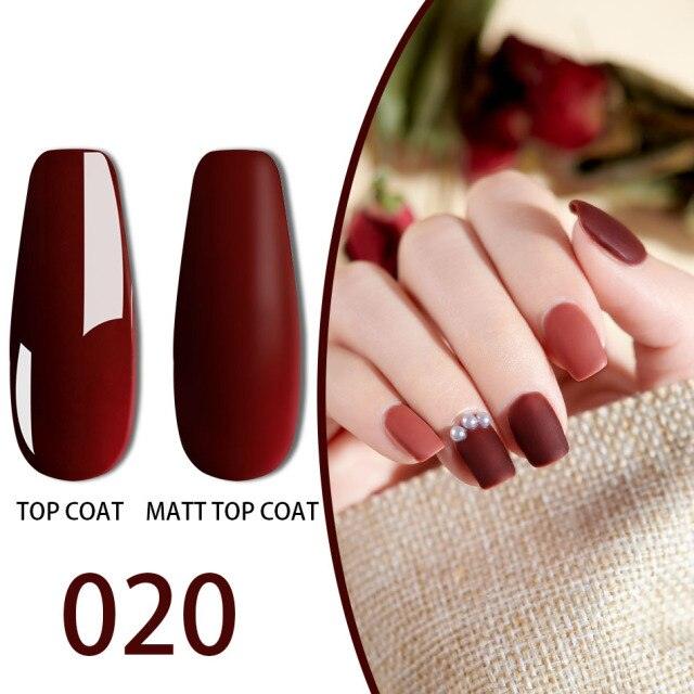 New Fashion Colorful Nail Gel Polish Glossy Matte High Effect Modern Manicure Design For Nails For Girls and Women