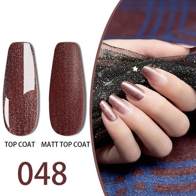 New Fashion Colorful Nail Gel Polish Glossy Matte High Effect Modern Manicure Design For Nails For Girls and Women