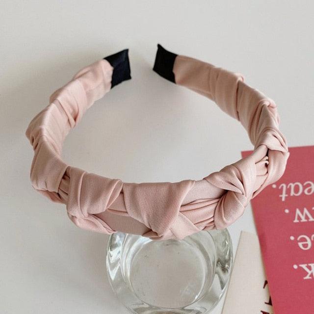 Women Hair Accessories Wide Side Flower Hairband Casual Soft Hair Hoop Quality Headband Gorgeous Hair Accessories For Women