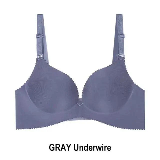 New Trendy Seamless Bras For Women Fashion Push Up Bra Wire Free Lingerie 3/4 Cup Bralette Cotton Underwear Brassiere