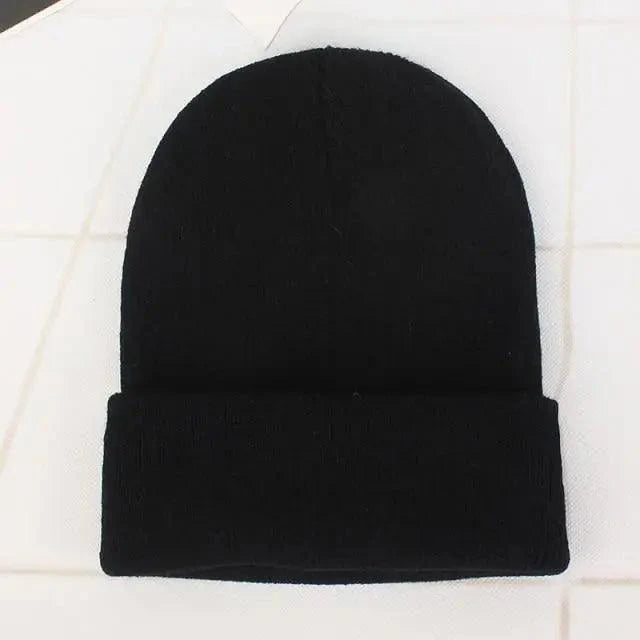 New Winter Hats for Women Men Beanies Knitted Solid Cool Hat Girls Autumn Female Beanie Warm Bonnet Casual Cap For Winter  Knitted Autumn Winter Cap Warm Elastic Winter Women and Men Hat