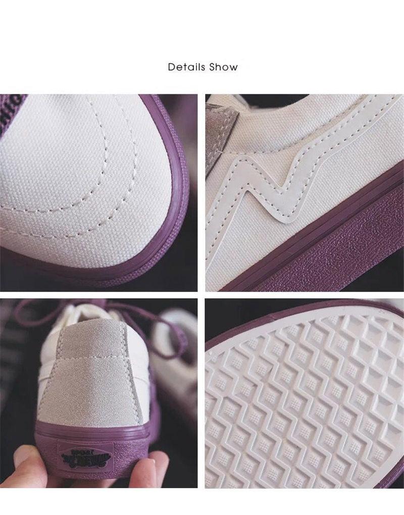 New Women Sneaker Fashion Breathble Vulcanized Shoes Platform Lace Up Casual White Tenis Sneakers Women Play Fashion Sneaker Low Top Elastic Canvas Flat Sneakers