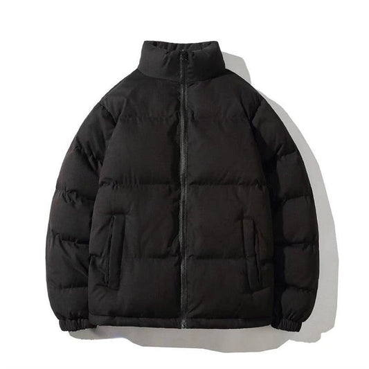 Oversized Unisex Big Winter Jacket Men Thick Warm Coat Jackets Unique Design Modern Jackets For Men Comfortable Solid Color Women Fashion New Jacket Windproof Heavy Winter Jackets