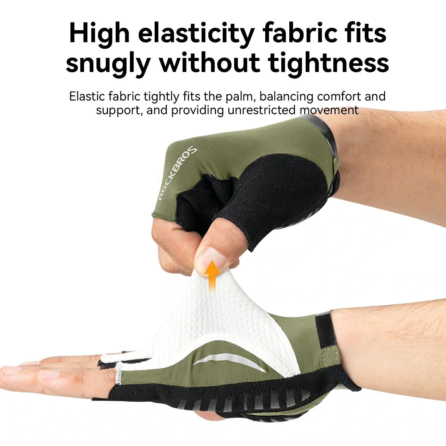 Photochromic Half Finger Cycling Gloves
