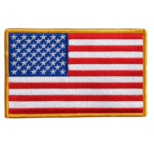 PPA1226 American Flag Patch 10" x 6"