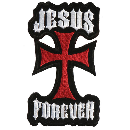 3" x 5" Jesus Forever Patch