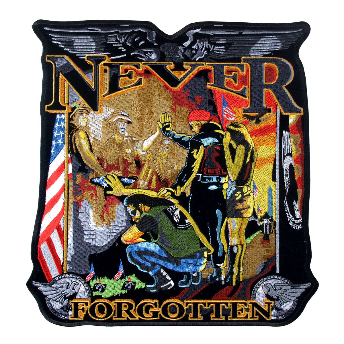 Vietnam Wall 11" x 12" Patch