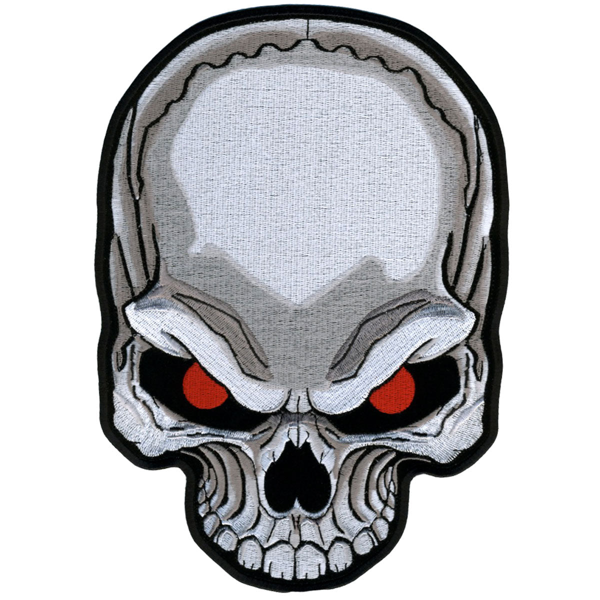 PPA6000 Skull Red Eyes 3"x 4" Patch