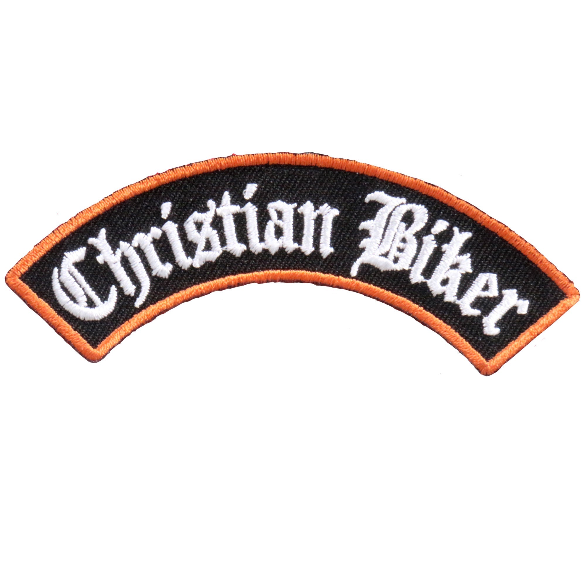 PPA6392 Christian Biker Rocker 4" x 1" Patch