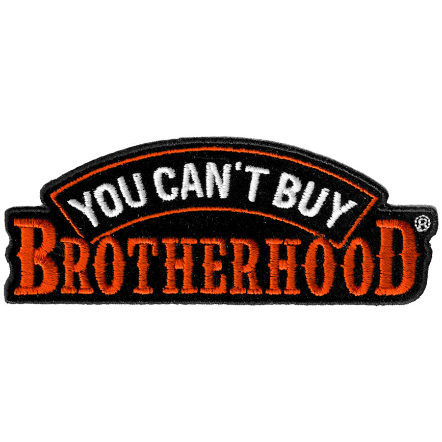 PPA7788 You Can't Buy Brotherhood 12" x 5" Patch