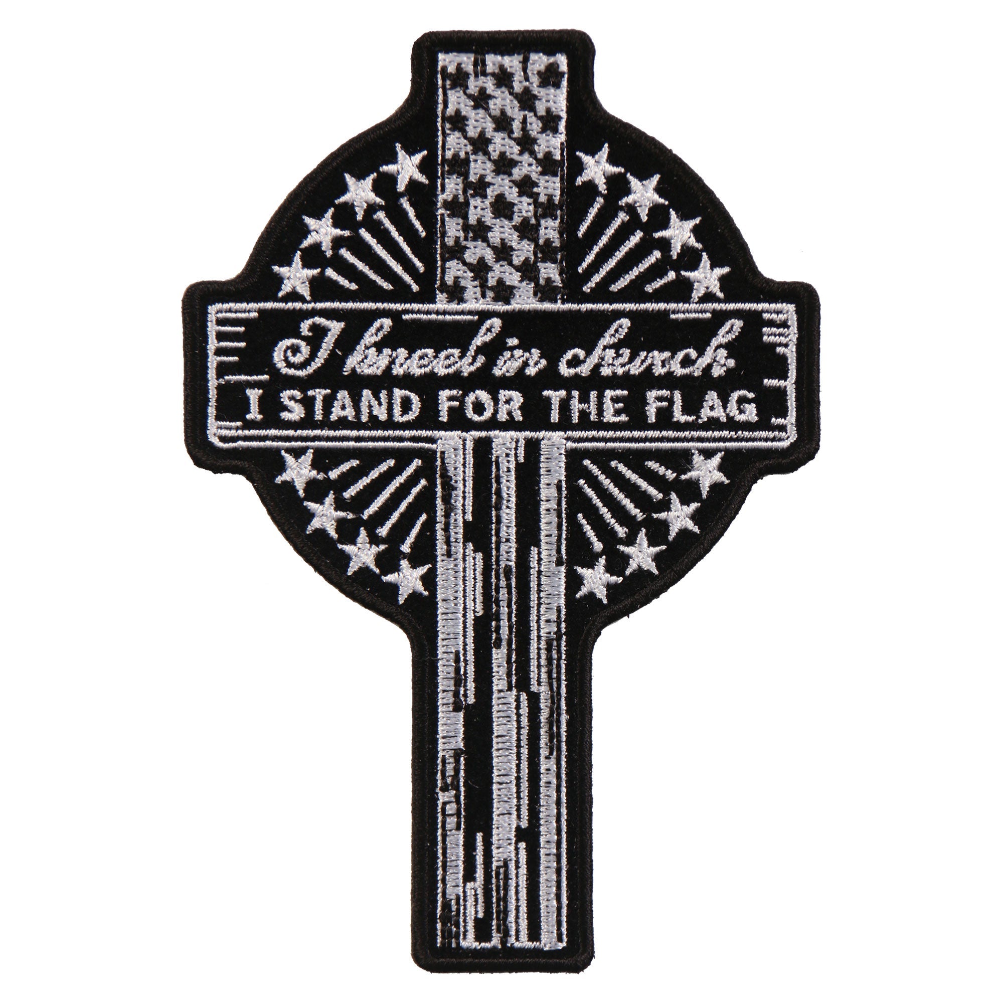 Kneel In Church 3"x5" Patch
