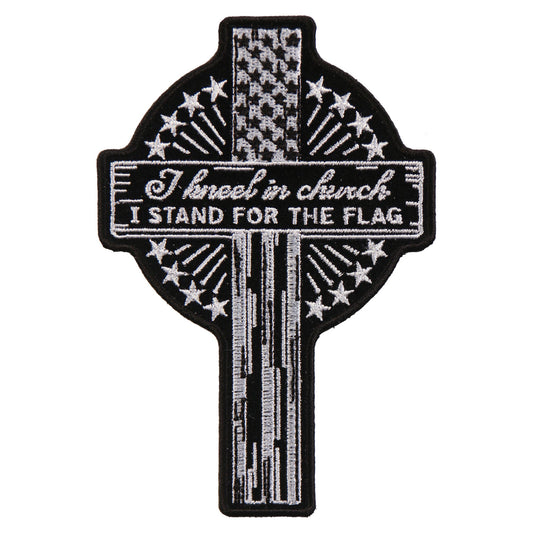 Kneel In Church 3"x5" Patch