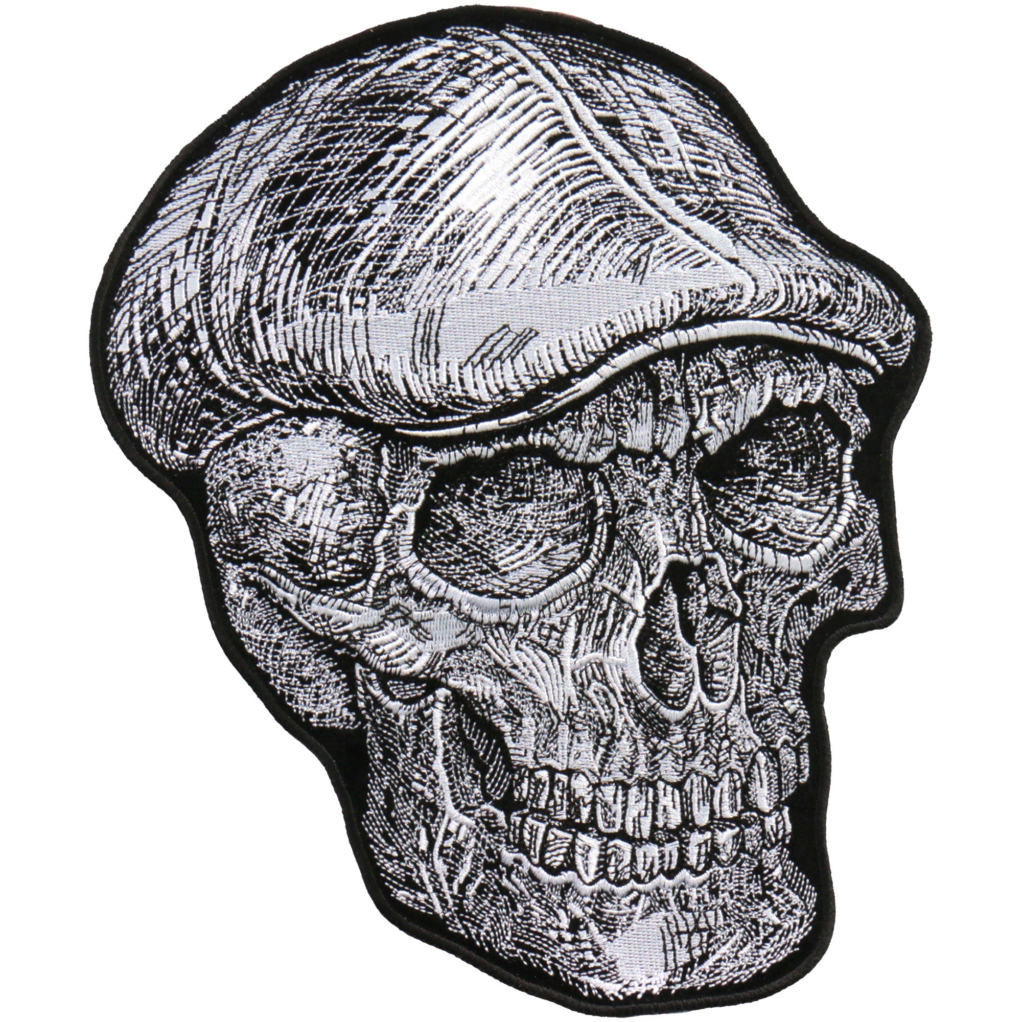 PPA9977 8x10 Inch Skull Patch