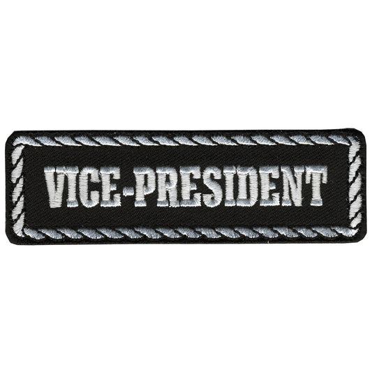 PPD1007 Vice-President 4" x 1" Patch