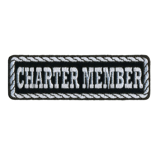 PPD1016 Charter Member 4" x 1" Patch