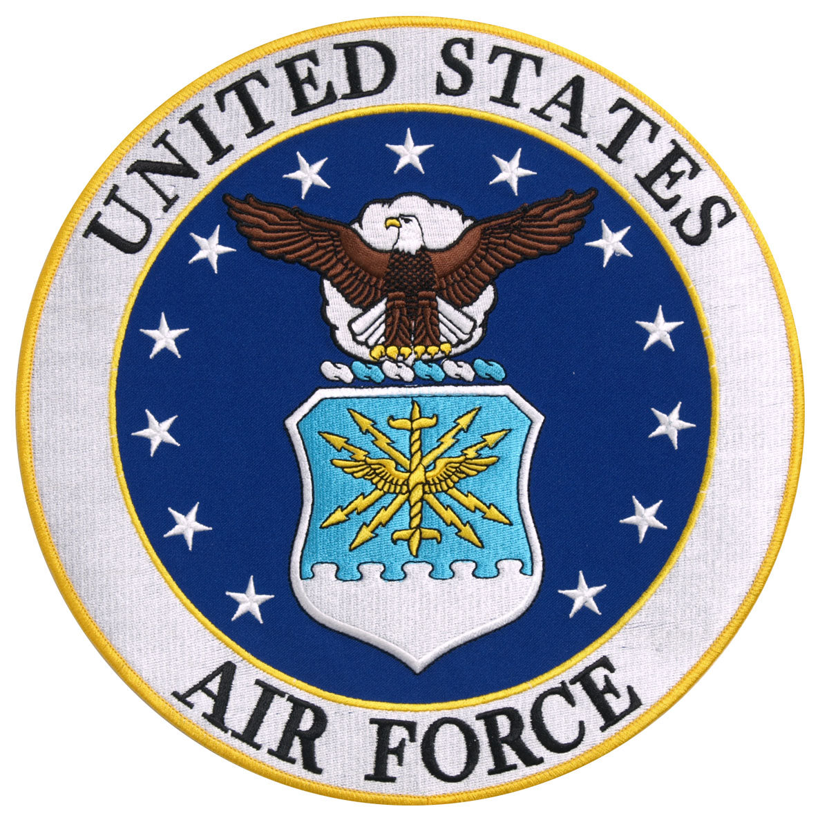 3" x 3" United States Air Force Logo Military Patch