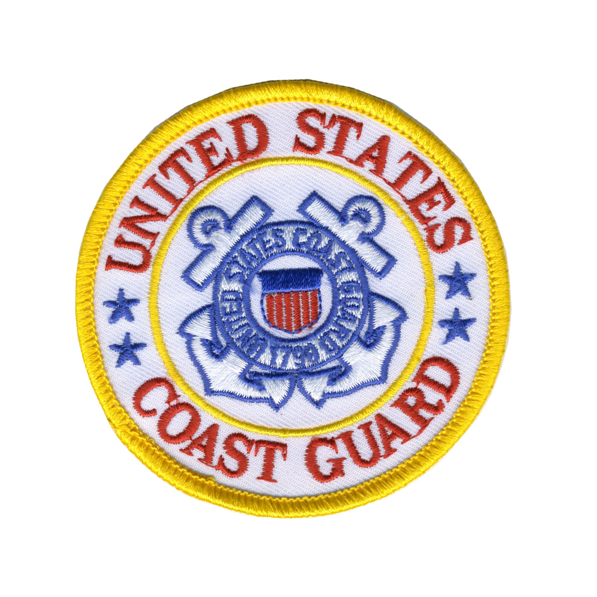 Coast Guard Logo Military 3" x 3" Patch