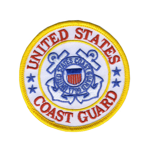 Coast Guard Logo Military 3" x 3" Patch